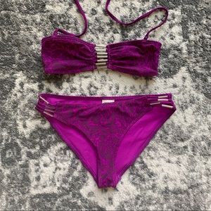H&M animal print bikini